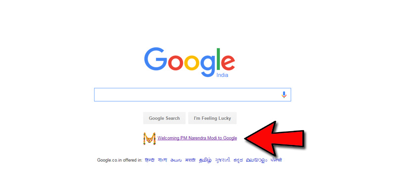 GOOGLE-WELCOME-MODI