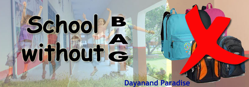 school without bag