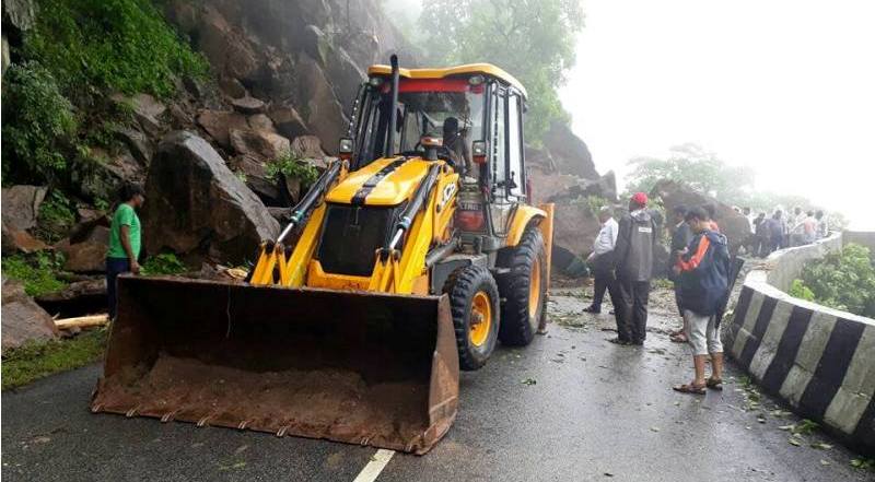 landslide mount abu 2017