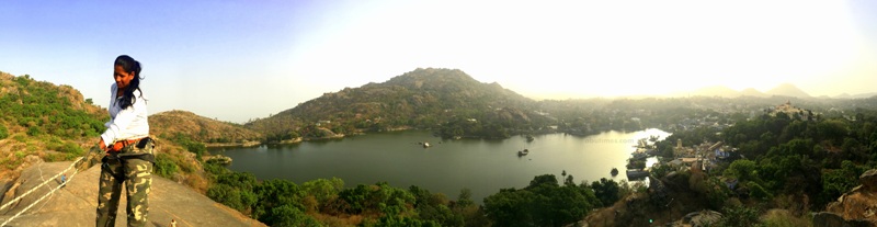 nakki lake mount abu hilltop view