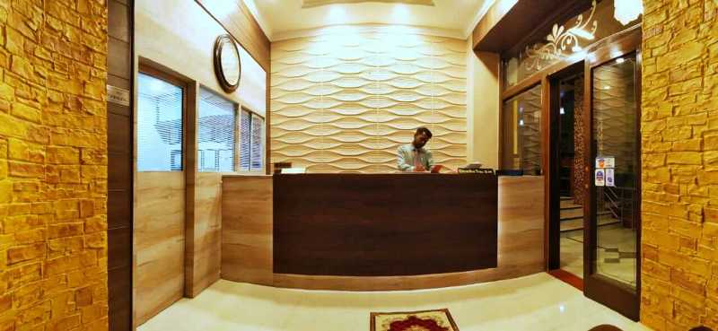hotel saraswati reception