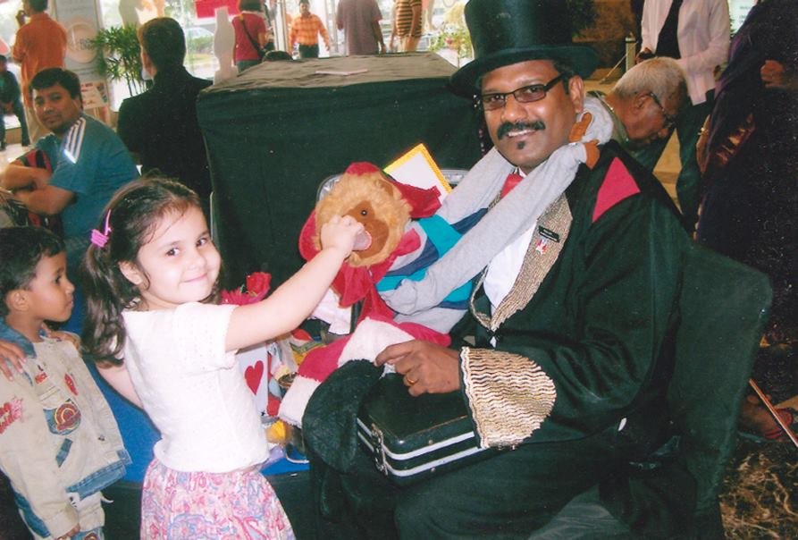 One the biggest magician HG LEY at Mount Abu Today