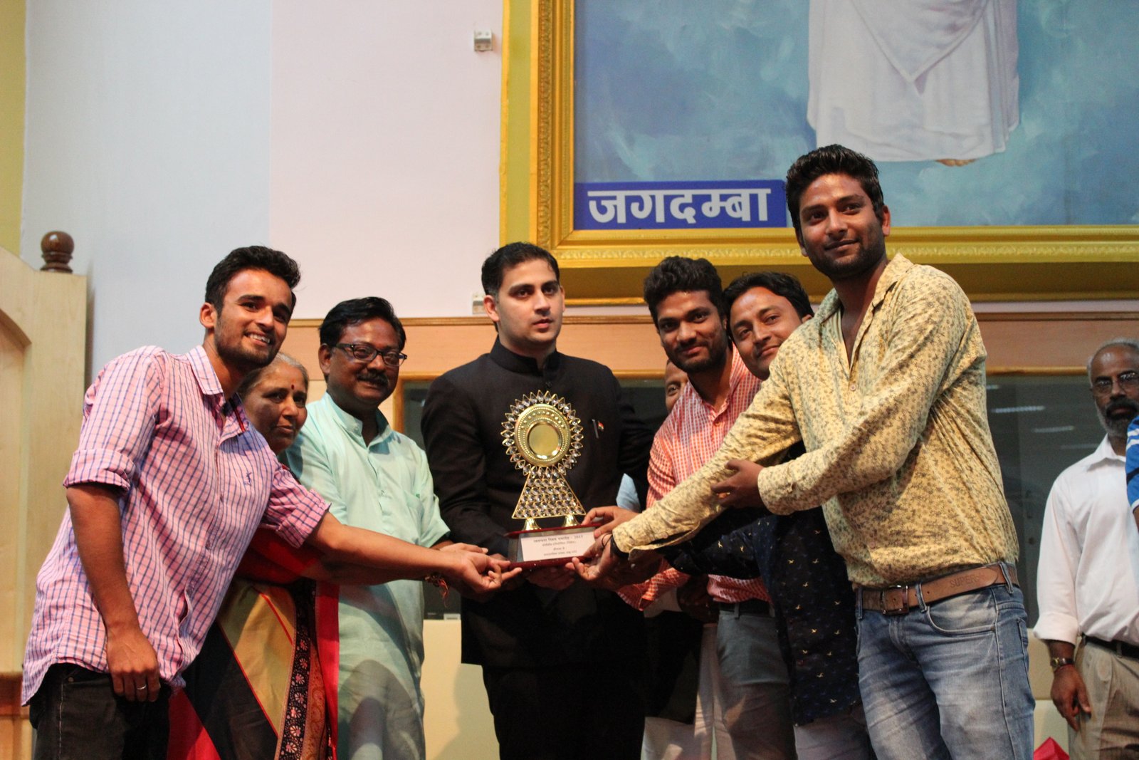 Friends club win over AVM in 15 Aug Volley Ball Tournament Mount Abu