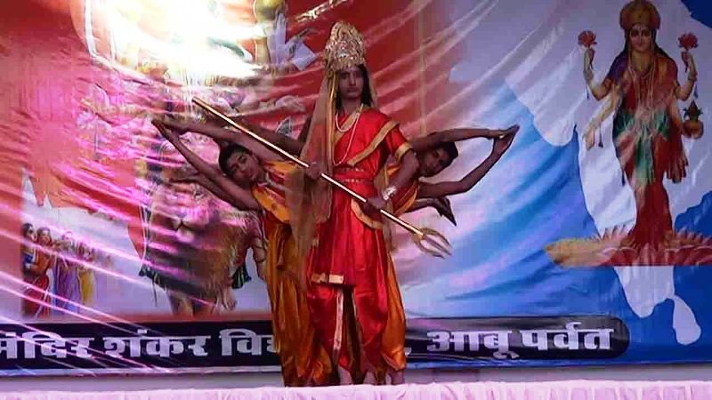 माउंट आबू के शंकर विद्यापीठ में मनाया गया मातृ शक्ति पूजन का महापर्व