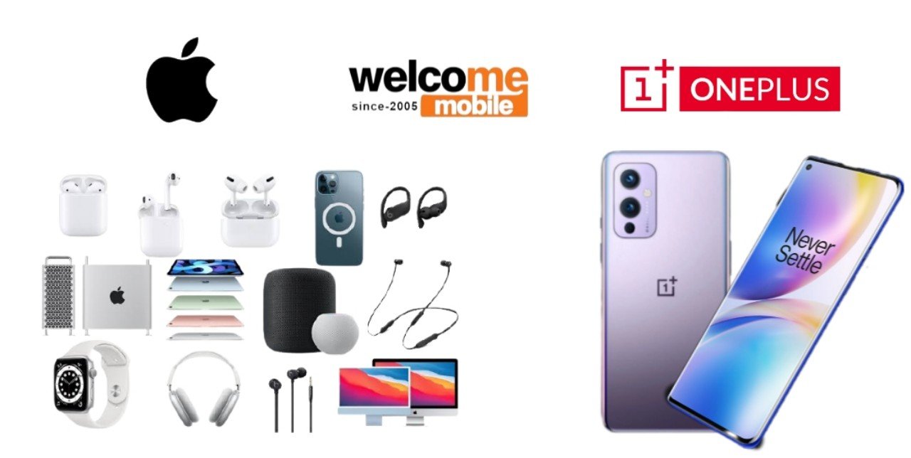 वेलकम मोबाइल को APPLE व ONE PLUS द्वारा AUTHORIZE डीलर के लिए नियुक्त किया गया