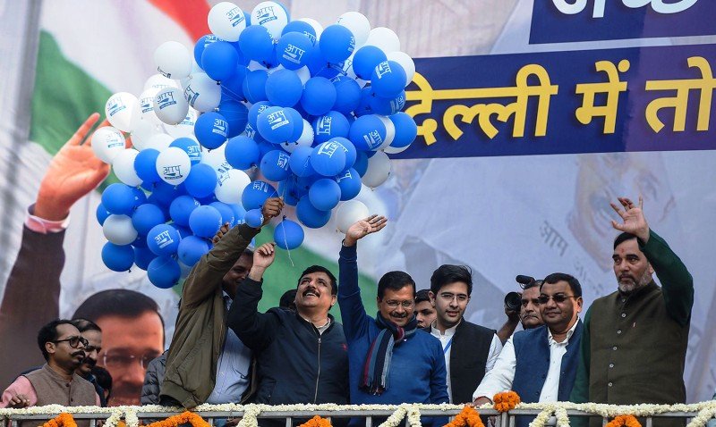 Action Speaks Louder than words; AAP 62, BJP 8, Congress Zero: Delhi Election 2020