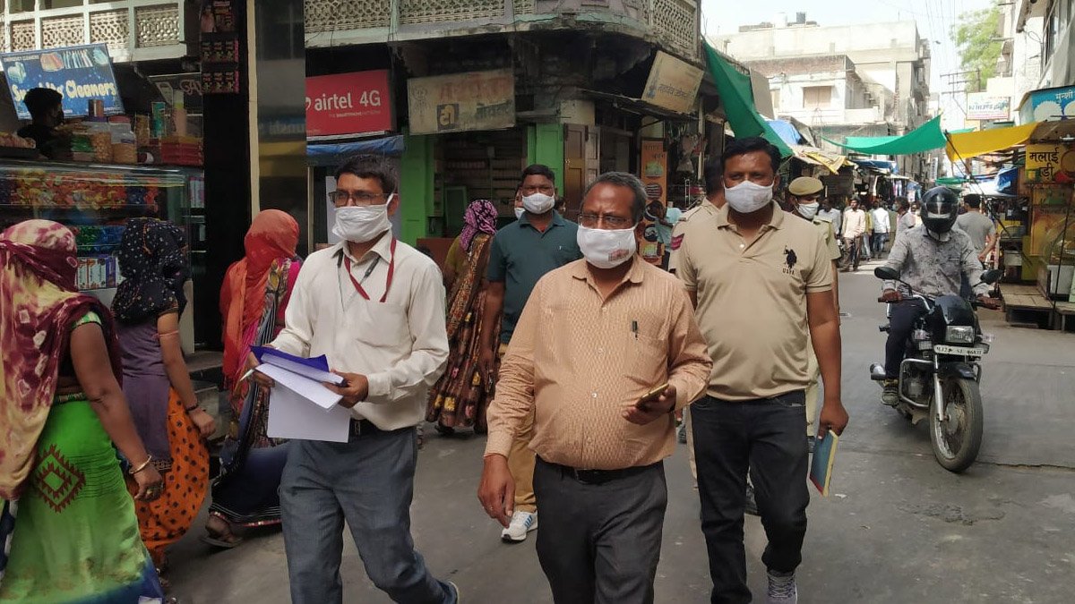 5500 रूपये के बनाये चालान 4 दूकाने कि सीज: आबूरोड़