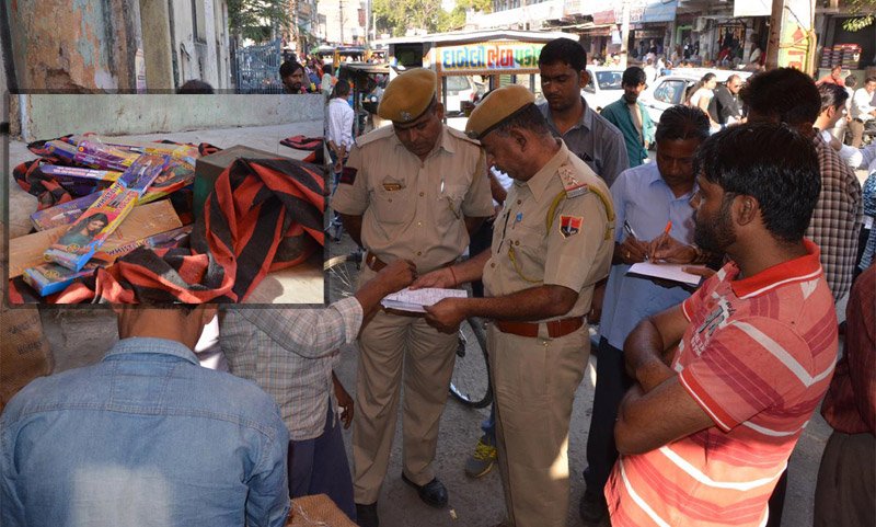 बाजार में लगी दुकानों की अनदेखी करने से मिलीभगत का गहराया संदेह: यह कैसी कार्यवाही, आबूरोड़