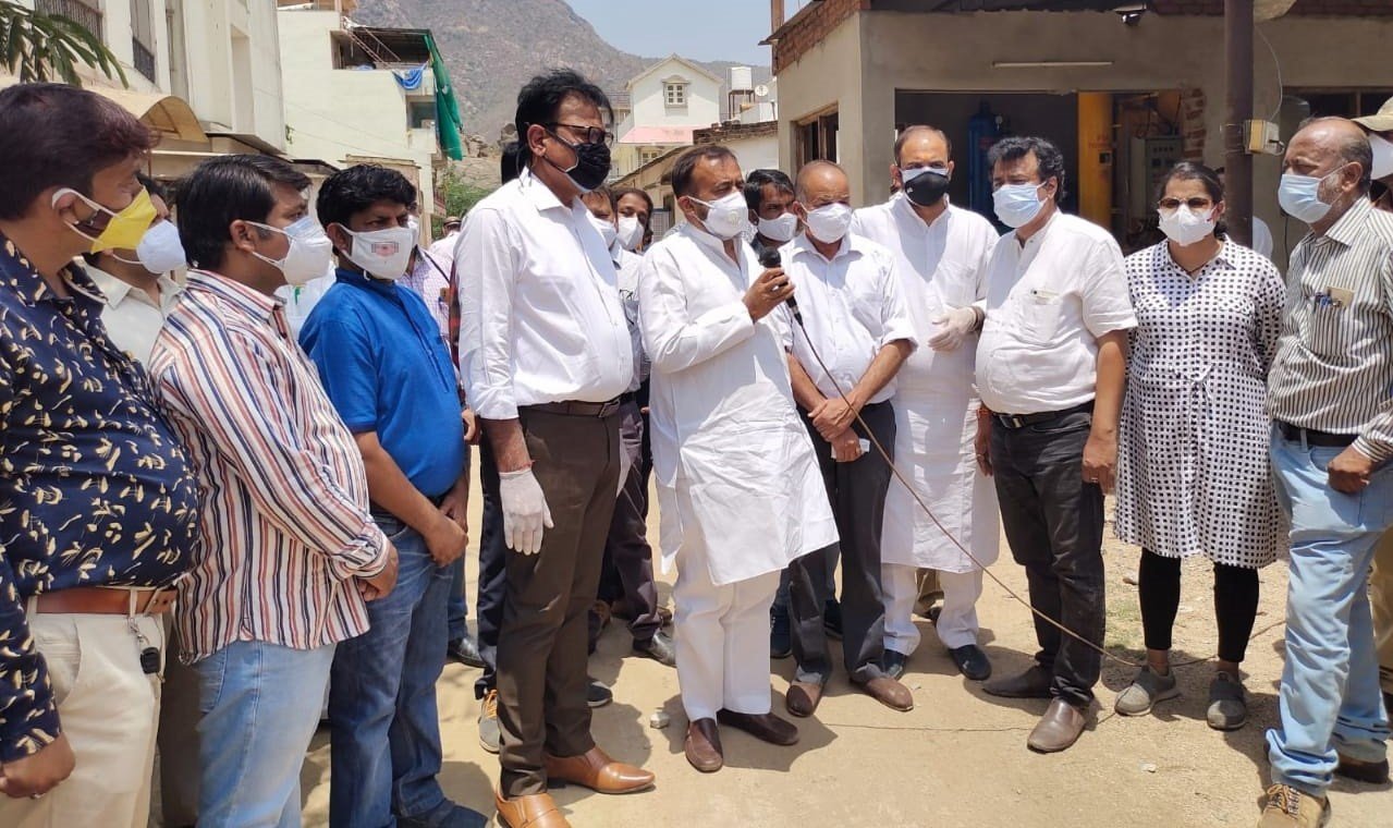 एचजी इंफ्रा के विजेन्द्र चौधरी द्वारा लगवाया गया आबूरोड में ऑक्सिजन प्लांट