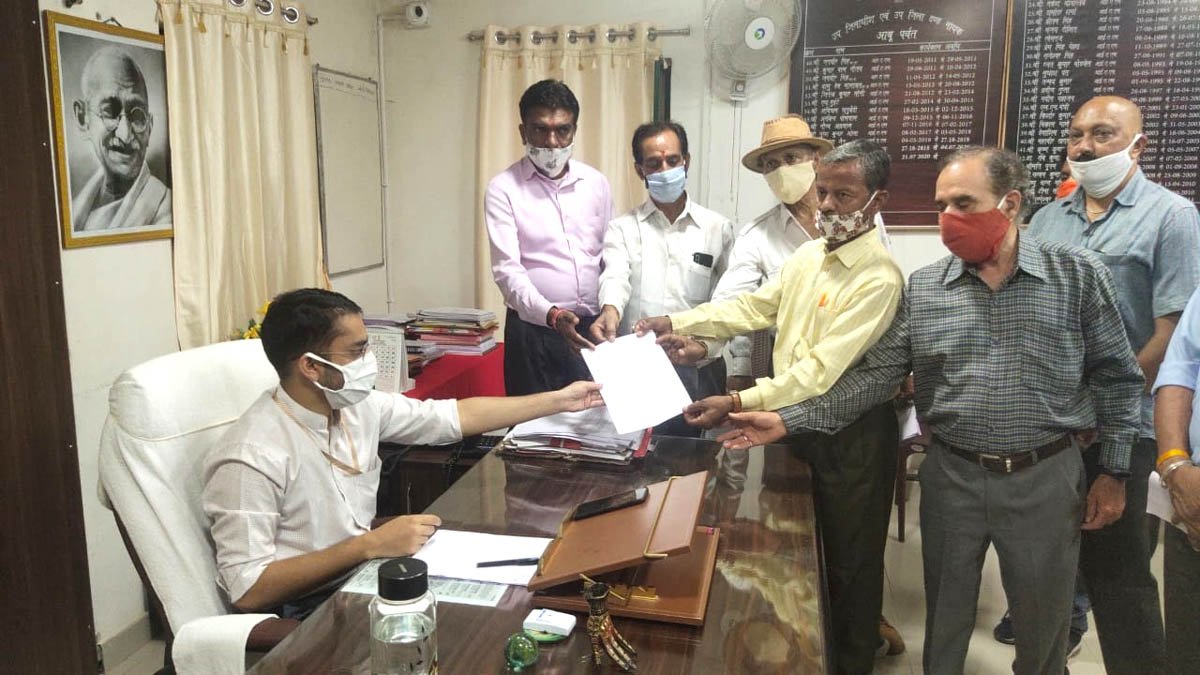 आबू संघर्ष समिति ने निर्माण कार्यो के बाबत सौपा ज्ञापन