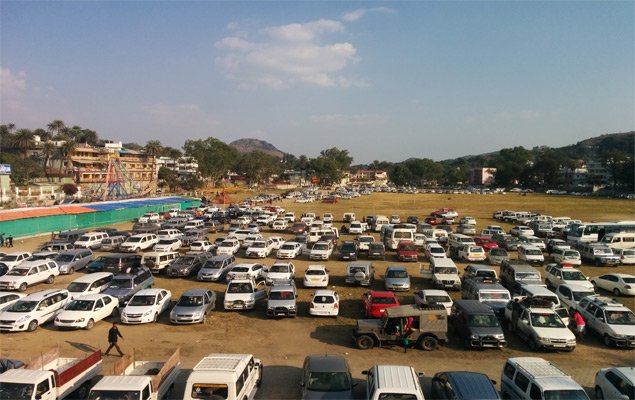 Multi Purpose Polo Ground, Car Parking Rush on this Saturday