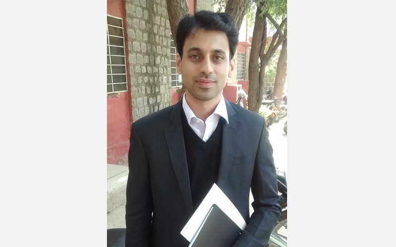 29 years old Arvind Poswal, New SDM for Mount Abu