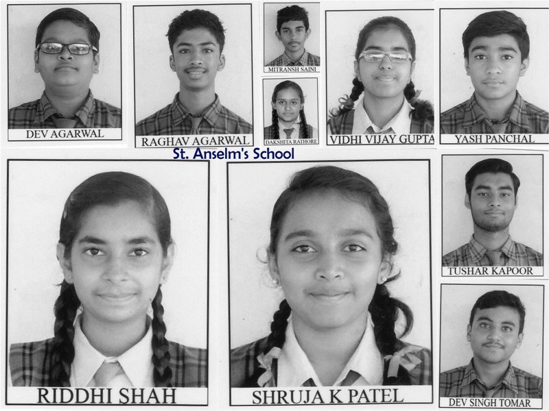 सेन्ट एन्सेल्म्स स्कूल, आबूरोड़ का 10वीं बोर्ड परीक्षा में शत् प्रतिशत परिणाम