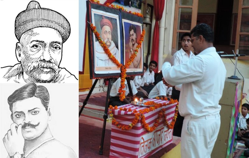 ए.वी.एम, आबू पर्वत में मनाई गयी तिलक, आजाद जयंती