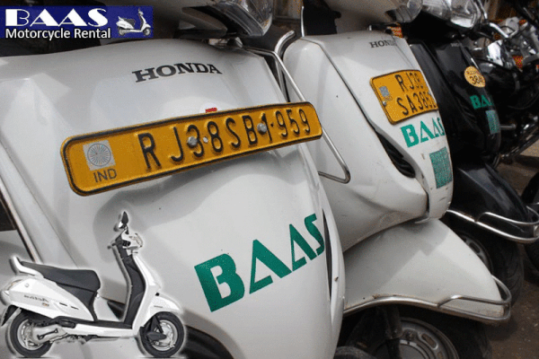 BAAS MotorCycle Rental: Mount Abu