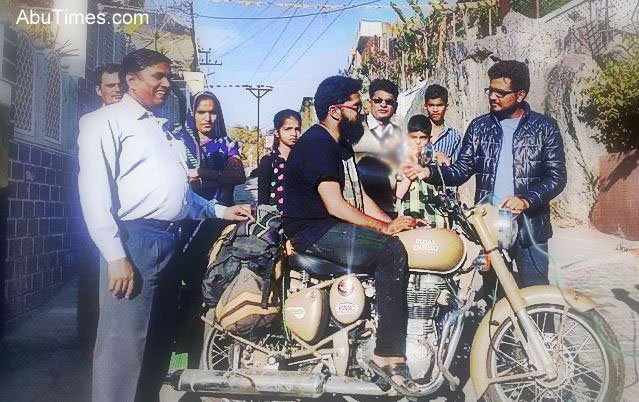 एक साल में 46 देशो की 1 लाख किलोमीटर की यात्रा कर मैत्री यात्रा पर 22 वर्षीय युवक