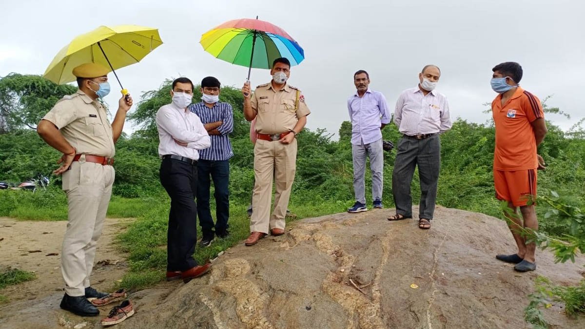 गणपति विसर्जन करने गया युवक बनास नदी में बहा: आबूरोड