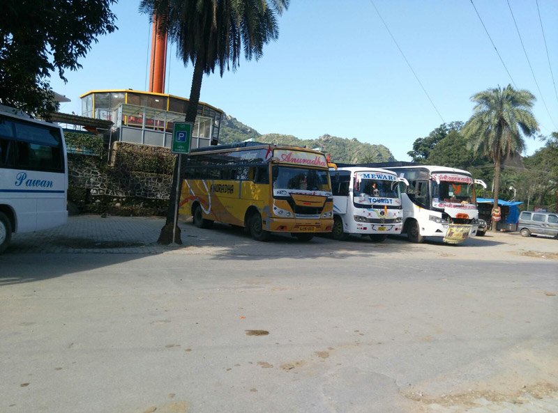 माउंट आबू में फिर हुई बारिश
