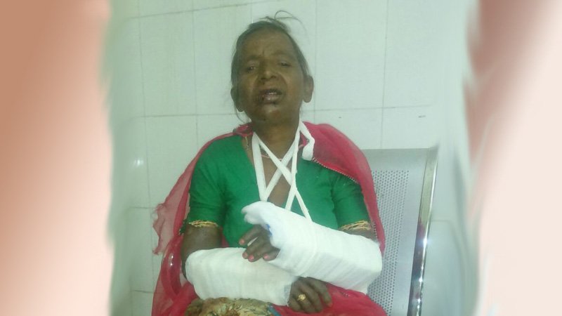 गलत इरादे से घर में घुसे युवक ने की मारपीट