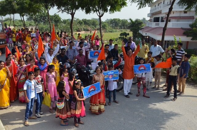 कन्या पूजन व महिला शक्ति का हुआ सम्मान: सीसीओ उडान, सिरोही
