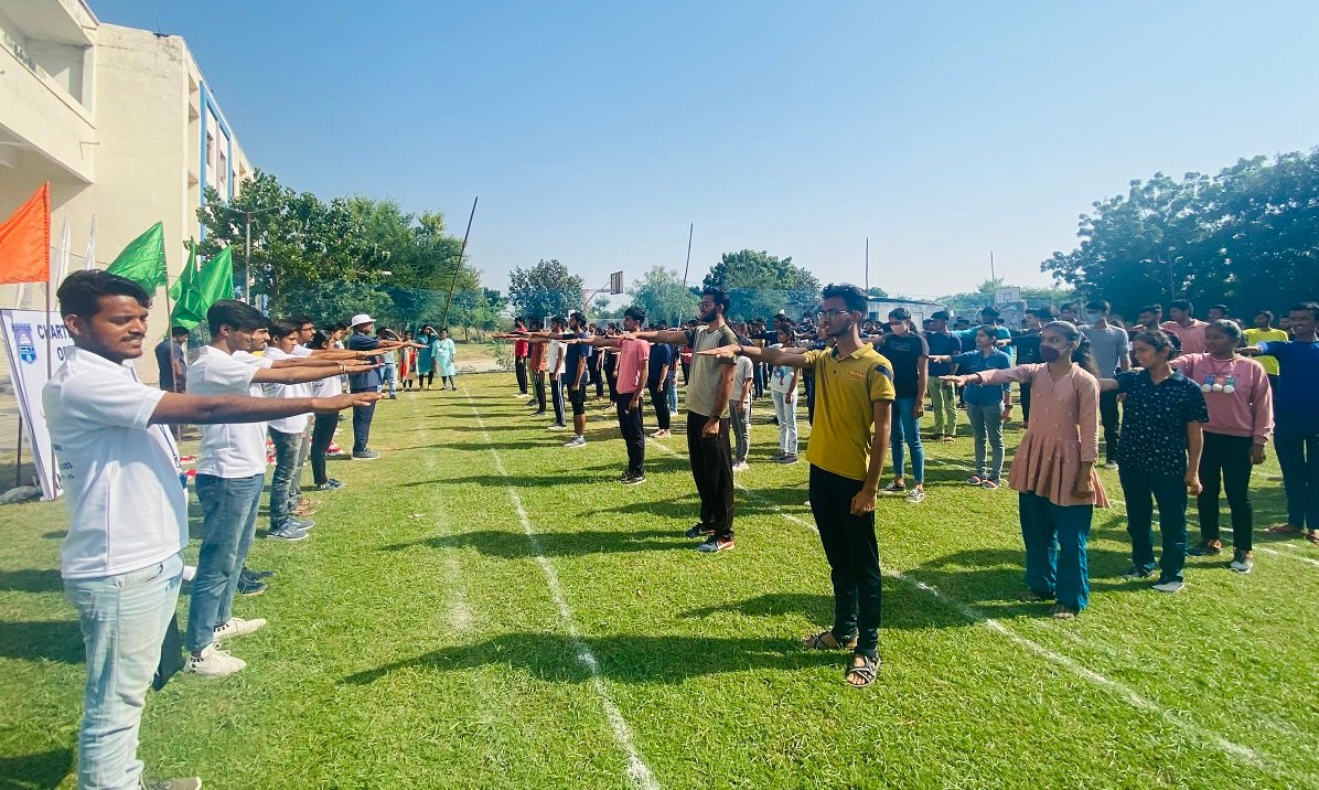 सी.आई.टी. कॉलेज में तीन दिवसीय खेल प्रतियोगिता का हुआ आगाज: आबूरोड़