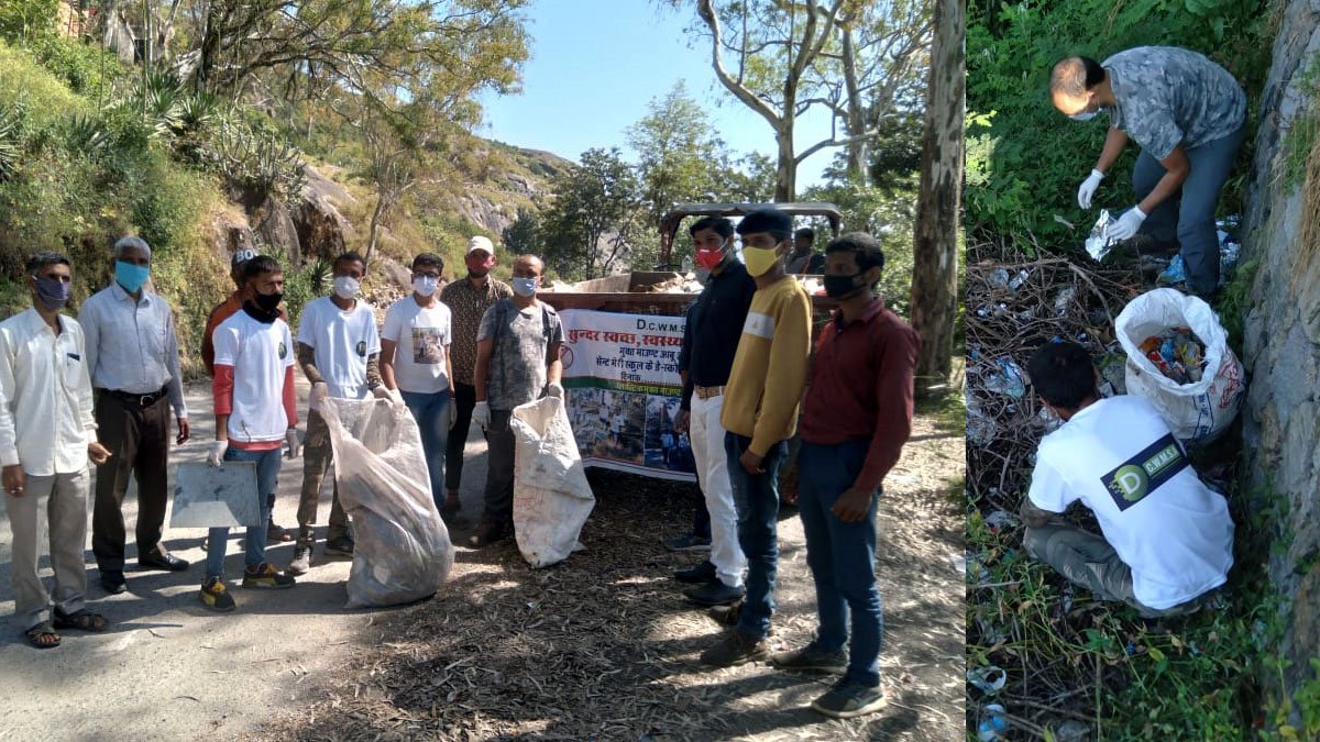 Abuites react on issue raised by Rocky & Mayur, Cleaned over one trolley liquor bottles-shards