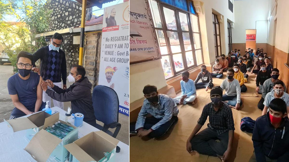 पहले ही दिन 300 किशोरों का सफल वैक्सीनेशन: माउंट आबू