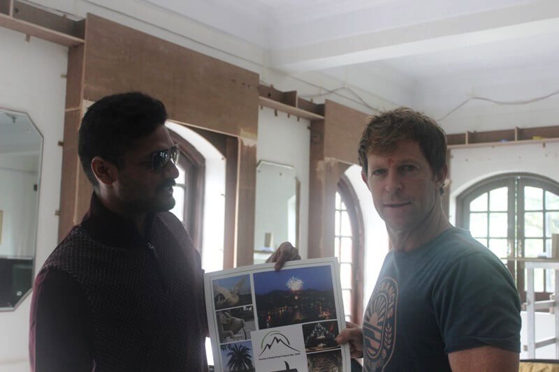 Jonty Rhodes secretly reached mount abu to participate in "Cycling through the Grand Aravallis"