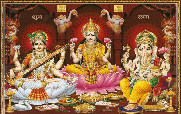 दीपावली लक्ष्मी पूजन, लग्न के अनुसार मुहूर्त