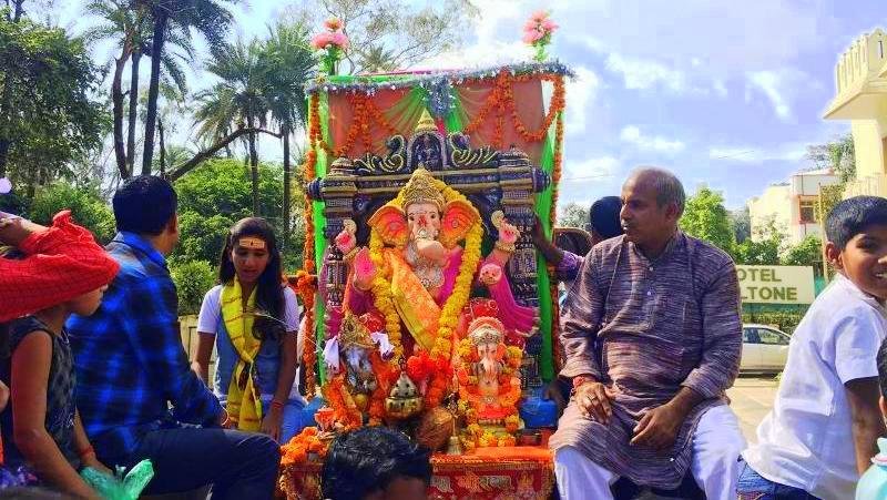 माउंट आबू में 42 जगहों पर विराजमान की गई गणपति बप्पा की मूर्तियों का आज धूम धाम से हुआ विसर्जन