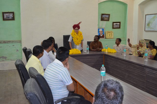 H. Guite SDM mount abu is now transferred to Ajmer CEO