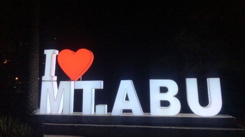 I LOVE MOUNT ABU, THANK YOU SDM SIR