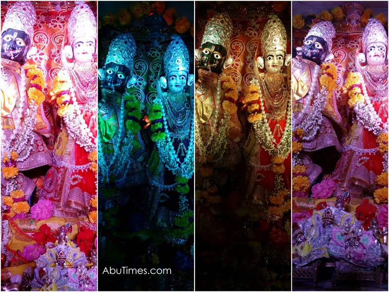 जन्मास्टमी के अवसर पर सजा माउंट आबू का बिहारी जी मंदिर, देखे तस्वीरे