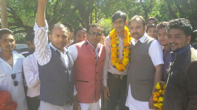 जिला उप प्रमुख काना राम जी चोधरी के माऊट आबू आगमन पर भवय स्वागत
