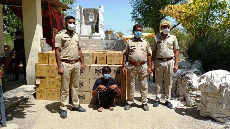 गुजरात जा रही 40 लाख की शराब बरामद: रीको पुलिस, आबूरोड़