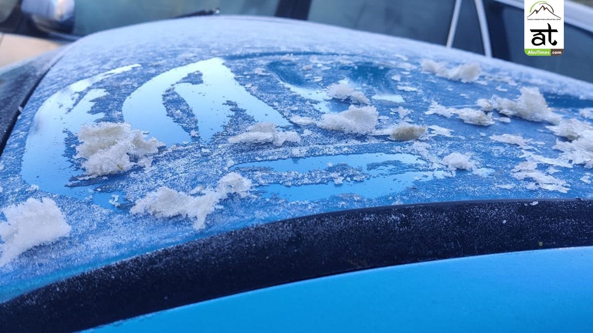 Mount Abu starts Freezing, Temperature rolls down to 2 degrees