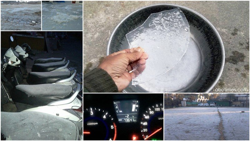 Mount Abu Freezing, -2 Degrees Min Temperature Recorded at Hill Station