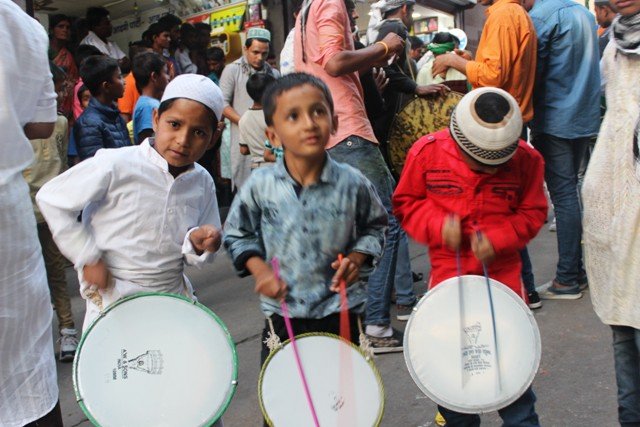 आज शहादत को निकले केक के चार ताजिये  75  साल परंपरा आज तक बरकरार