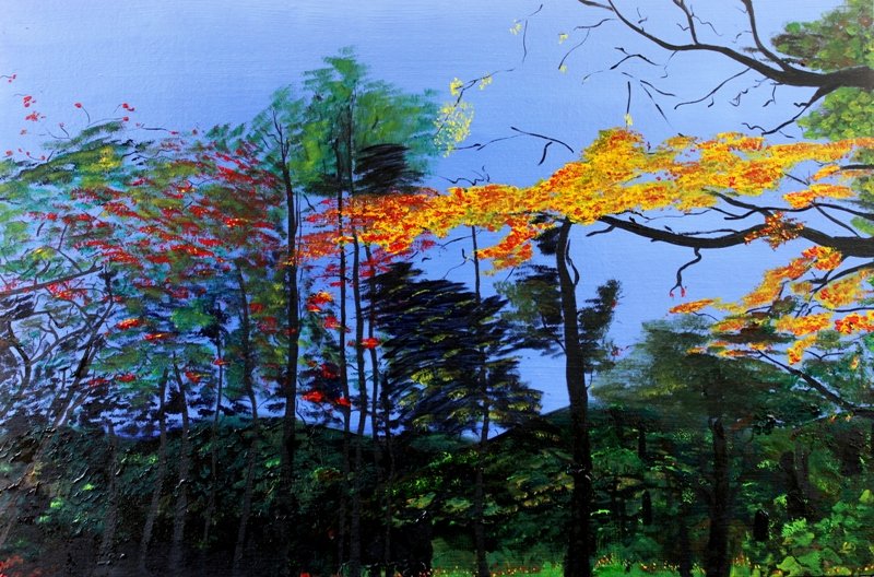 The Flora of Abu on Canvas: Dr. Arun Sharma