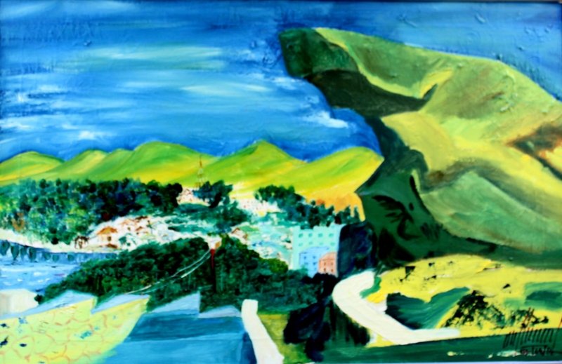 Toad Rock on Canvas: Dr. Arun Sharma