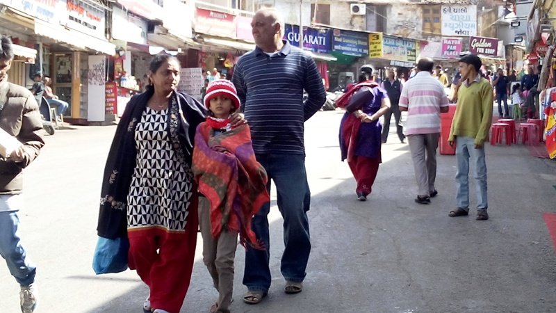 Weather took a surprising twist, Mount Abu