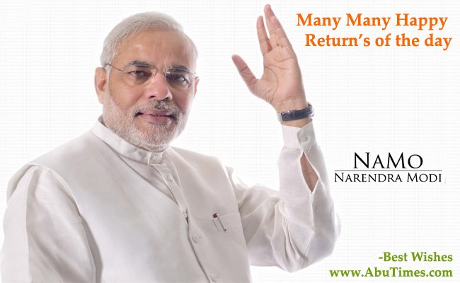 Many Many Happy Return's of the Day to our Hon'ble PM