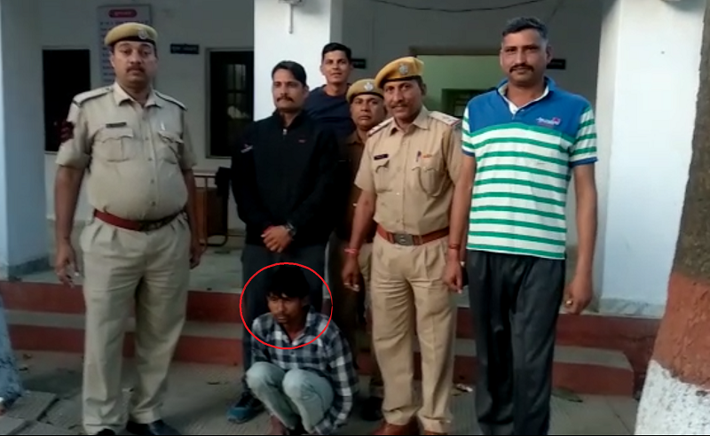 राज भवन एंटिक बन्दुक  चौर गिरफ्तार, 3 अभी भी फरार