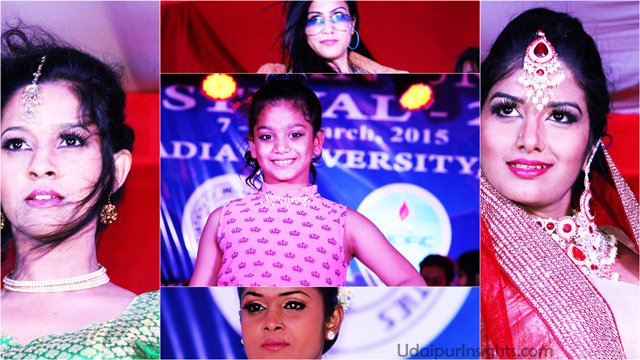 Cuteness and Attitude Glittered on Ramp Walk @ 8th SAU FEST
