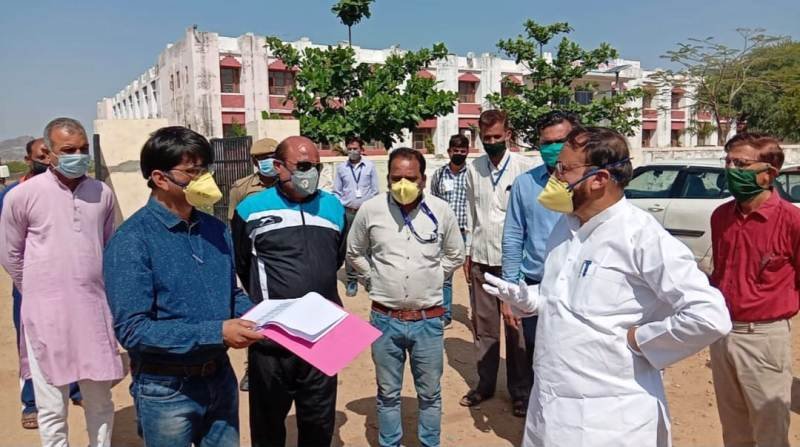 विधायक संयम लोढा ने किया आबूरोड़ का  दौरा