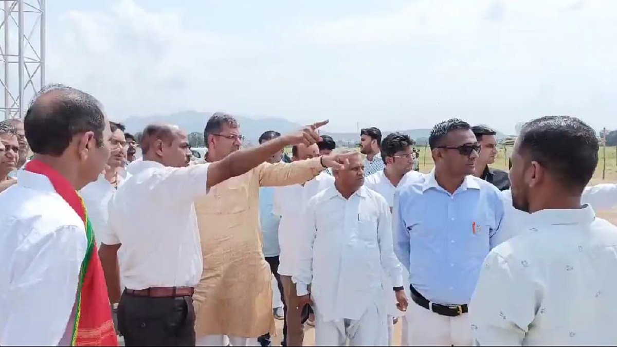 प्रधानमंत्री के प्रस्तावित दौरे की तैयांरिया का जायज़ा लेने भाजपा अध्‍यक्ष सतीश पूनिया पहुंचे आबूरोड़