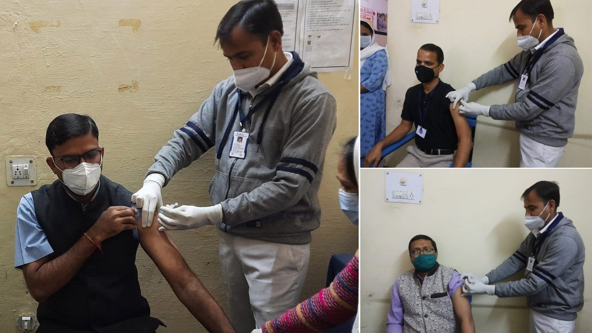 कोरोना वेक्सिनेशन के पहले चारण में सिरोही जिले में 3917 हैल्थ केयर वर्कस ने लगवाये टिके: भगवती प्रसाद, कलक्टर