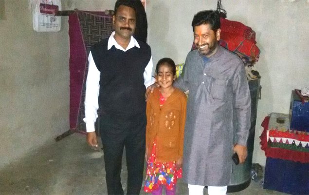16 दिन बाद बालिका सीता देवासी कोमा से आई  बाहर
