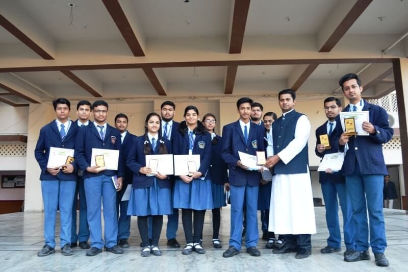 Special award to St. Anselm's Abu Road in 3rd Sci. Tech Pro Cafe held at GITS Udaipur