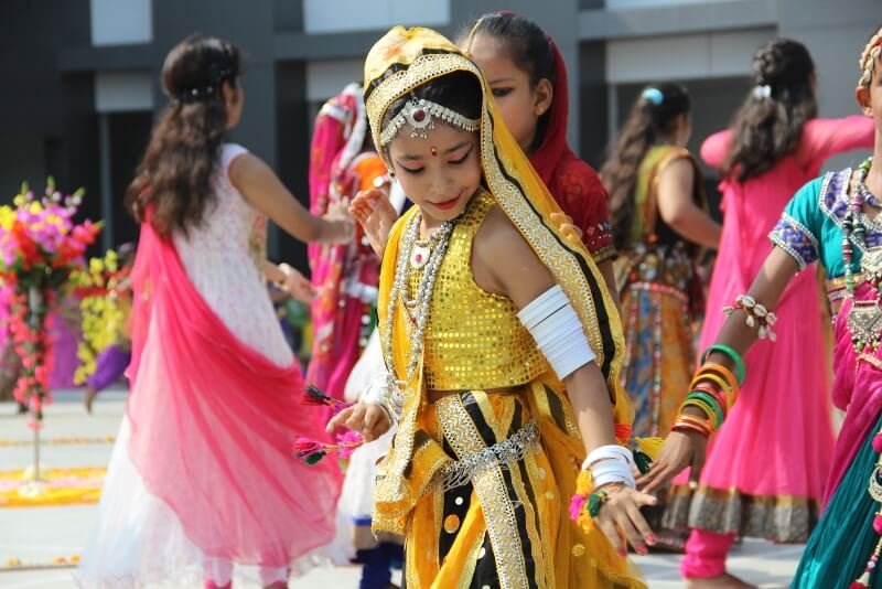 Fun filled navratri celebration at St. John's School, Abu Road